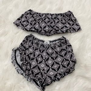 Forever 21 Co-Ord Set Tribal Print